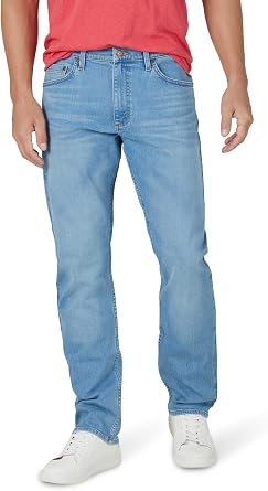 Wrangler Authentics Mens Athletic Fit Stretch Jean