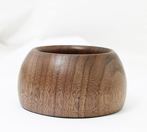 Miniatura 6 de NewFantasia Soporte de madera de nogal compatible con Homepod mini, diseño de cable integrado, soporte de madera maciza para Homepod mini