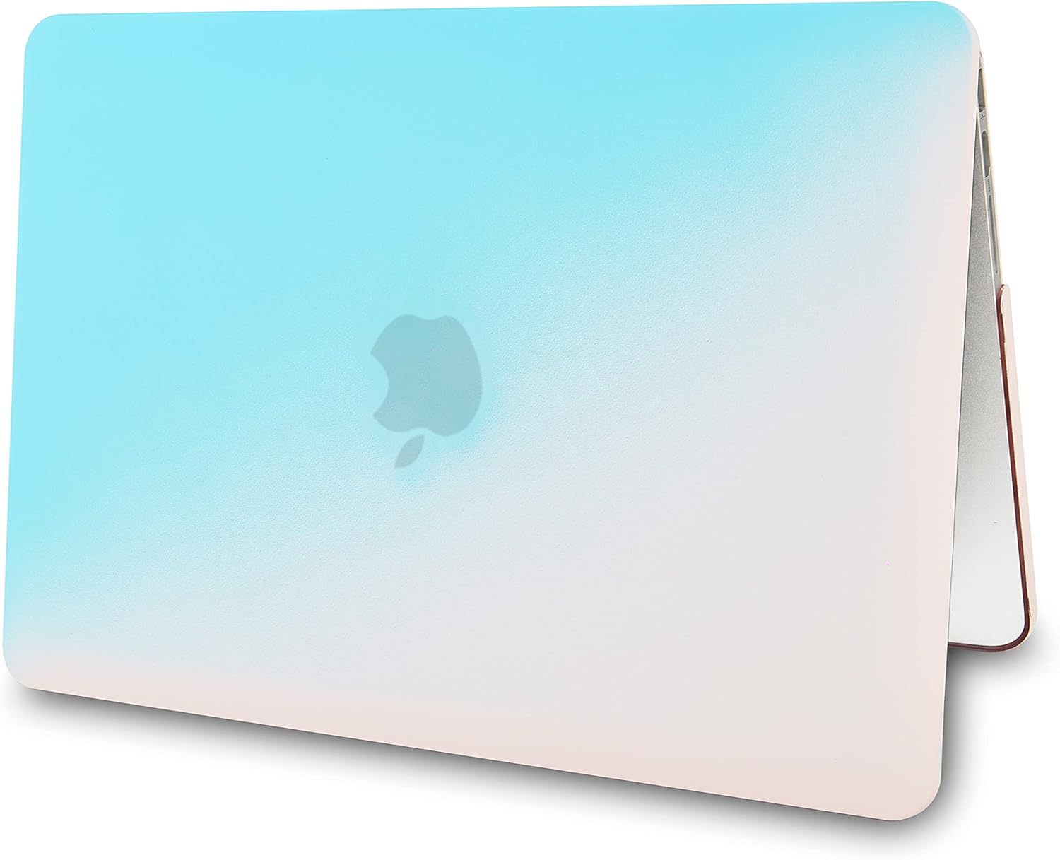 KECC Case Compatible with MacBook Air 13 inch Case (2010-2017 Release) A1369/A1466 Plastic Hard Shell + Keyboard Cover (Pale Pink Blue)