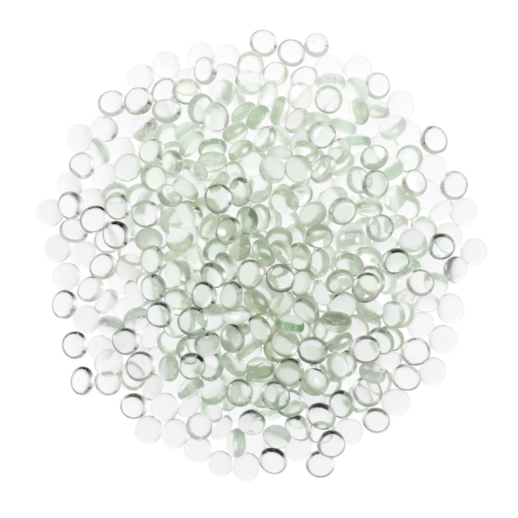 Billes plates transparentes pour vases pour stabiliser vos fleurs et décorer vos tables