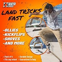Vista 5 de SkaterTrainers- Skateboard Tricks Fast No Experience Needed- Fun, Safe, and Easy- Ollies, Kickflips and More- All Ages- Accessories Make Great
