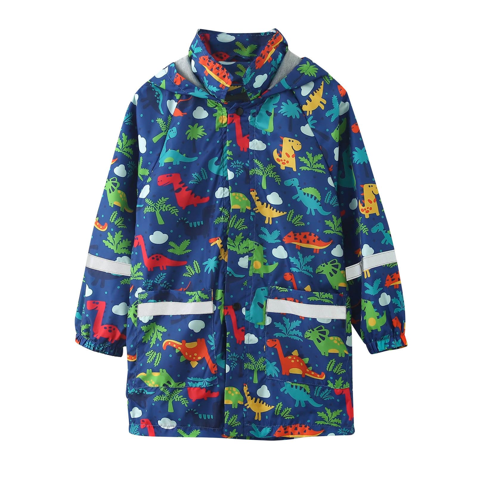 Générique Cape de Pluie Enfant, Veste imperméable pour Enfants Coupe-Vent à Capuche idéale pour Les journées de Pluie Confortable et Pratique Parfaite pour Les activités en Plein air
