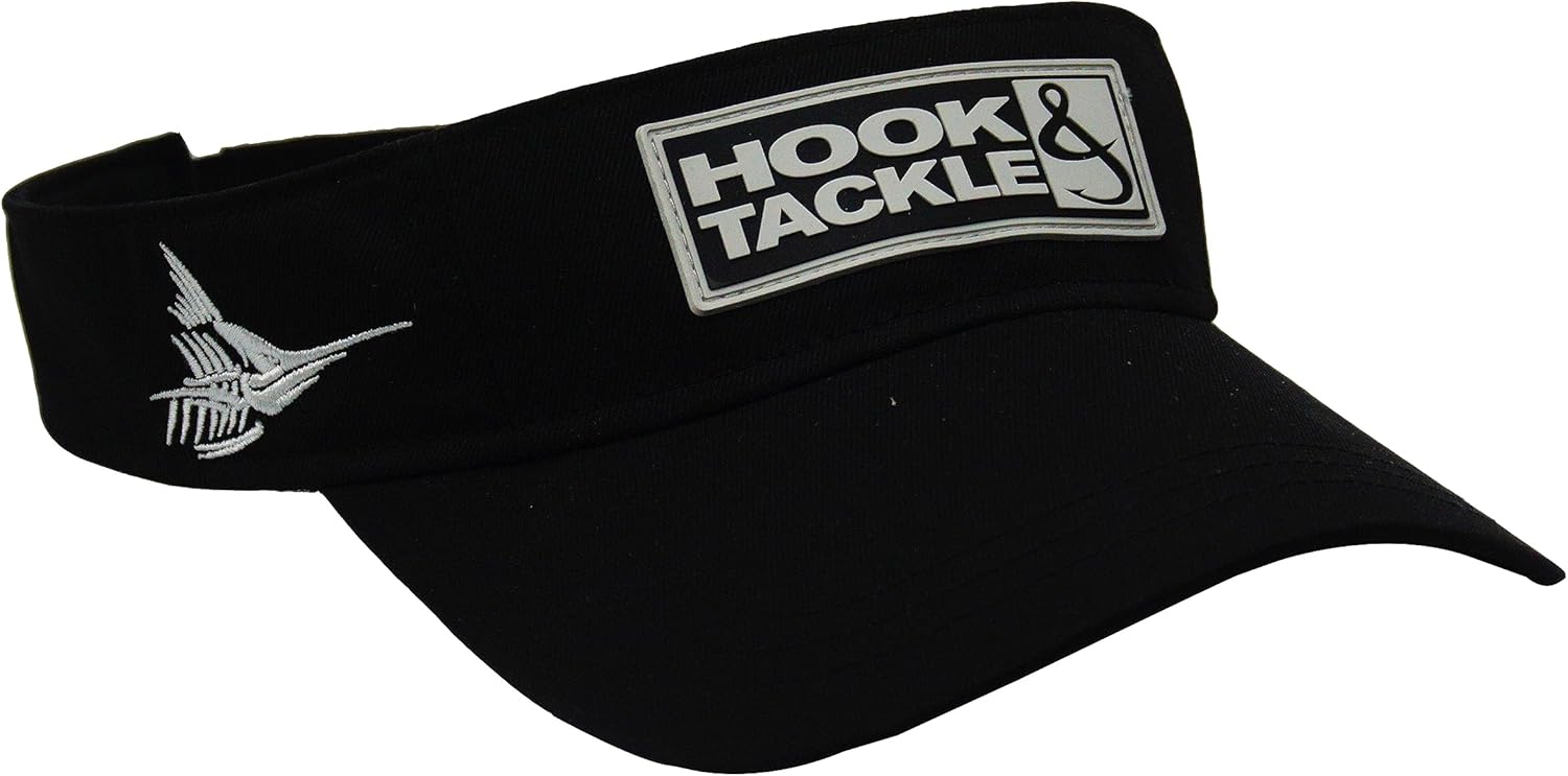 Hook & Tackle Men's Open Top Visor Hat