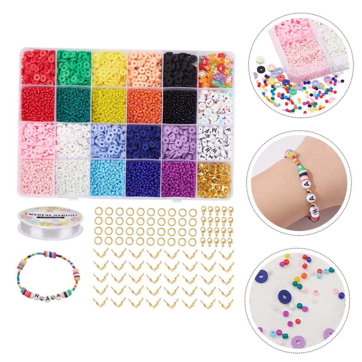 100 Perles En Bois Forme Olive - Pour Création Bijoux DIY - Taille Environ 2,3 Cm - Fournitures Artisanales