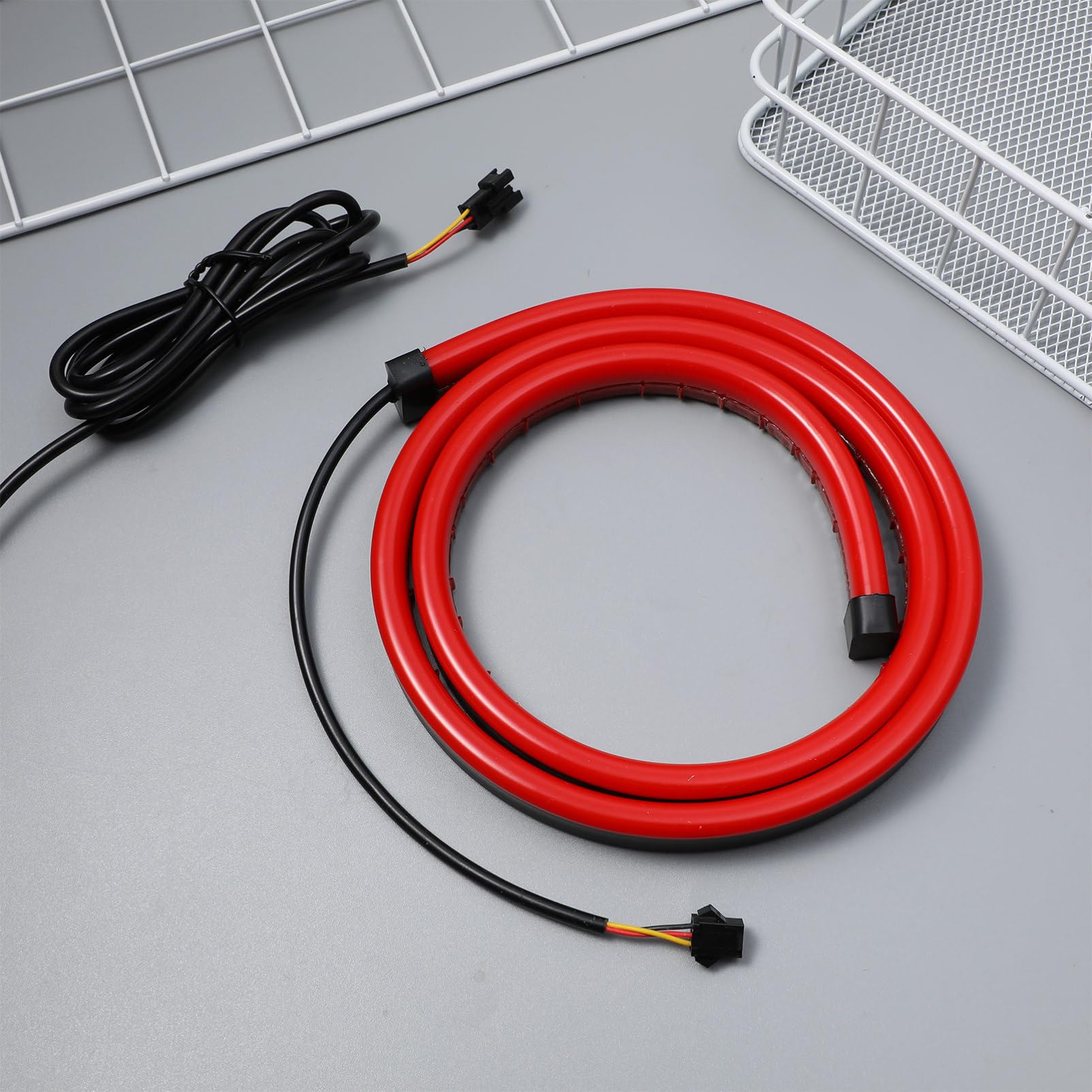Tira de Luces LED de Señalización para Coche y Remolque | Barra de Emergencia, Luz de Advertencia Lateral, Protección Ip67, Material As Abs
