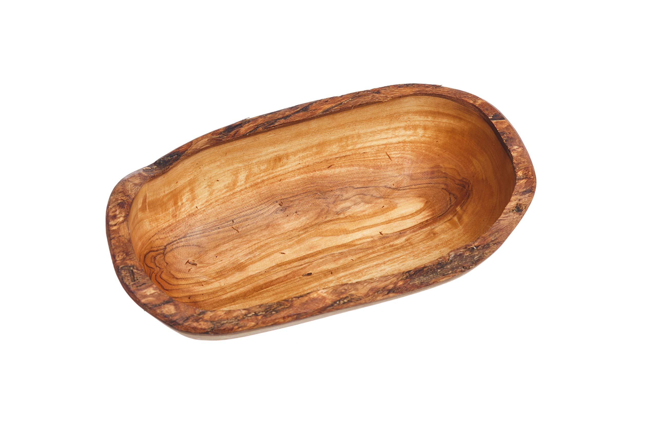 Naturally Med Ciotola da Portata, Legno, Marrone, 22 cm