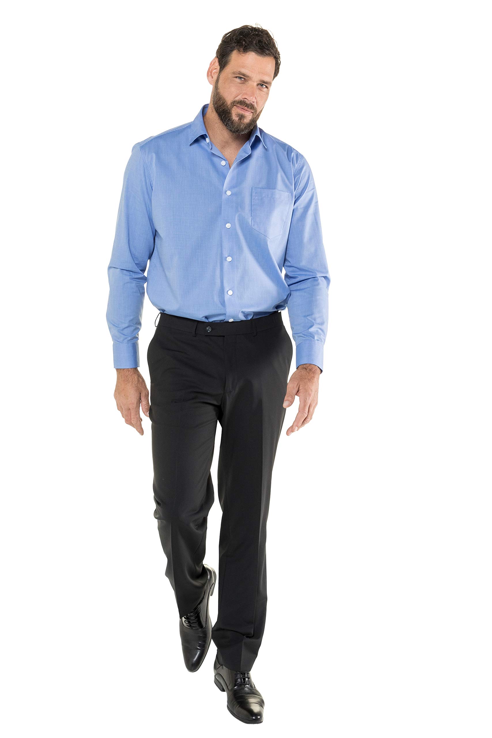JP 1880 Hommes Grandes Tailles L-8XL Pantalon Business, avec Technologie FLEXNAMIC®, pouvant être combiné avec d’Autres pièces de la Gamme Zeus 705516