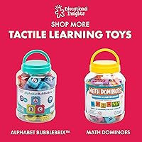 Vista 6 de Educational Insights Number BubbleBrix - Toddler Learning Toys, Learn Numbers, Fidget Popper Learning Toys, Gift for Kids Ages 3+