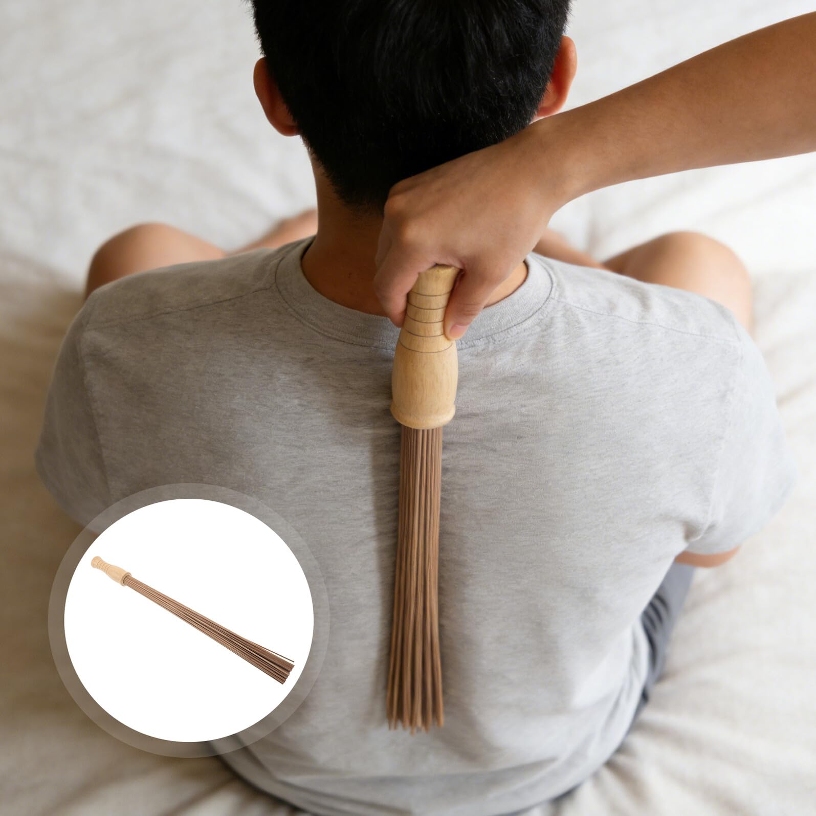 Bambú Palo Muscular Manual de Relajación Masaje
