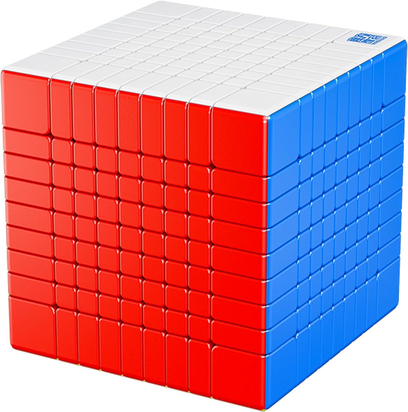 MoYu 9x9 Speed Cube Non-Magnetic, 65.5mm Stickerless Meilong V3 Big Cube,Professional Puzzle Cube, Lightweight, Anti-Misalignment Layers, DIY Tension Adjustment for Speedcubing
