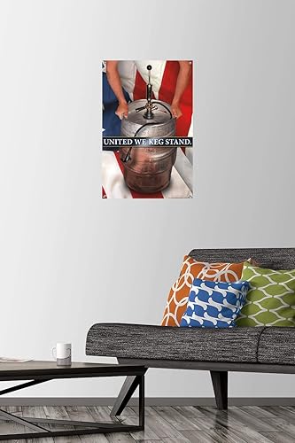 Miniatura 7 de Trends International United We Keg - Póster de pared con soporte, 22.37 x 34.00 pulgadas, paquete de póster y pasador de empuje prémium