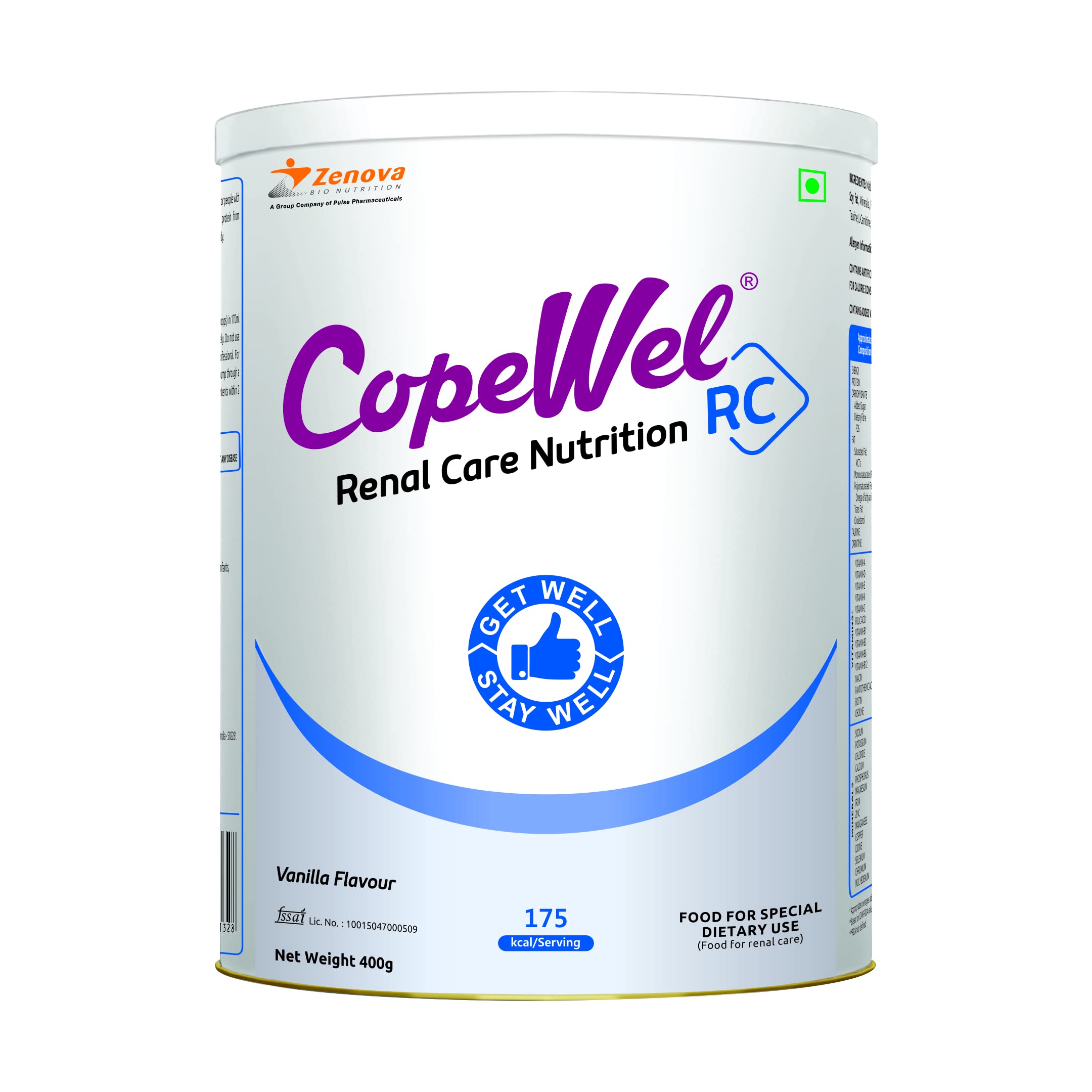 Buy COPEWEL RC Renal Care tional Protein Powder (Vanilla Flavour