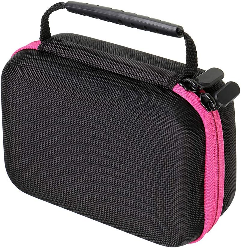Hipiwe 15 Slots Diamond Painting Storage Box Case - Diamond Embroidery Storage Box Holder with Handle, Nail Art Craft Accessory Organizer for Storege Jewelry Beads Sewing Pills (Pink)