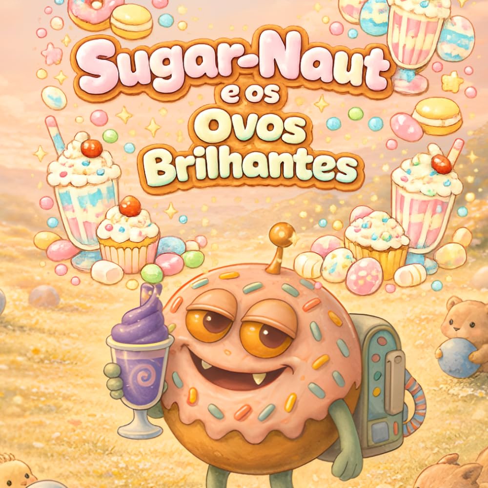 Sugar-Naut e os Ovos Brilhantes: Uma doce história de Páscoa para relaxar e sentir (sugarnaut (edição em português))