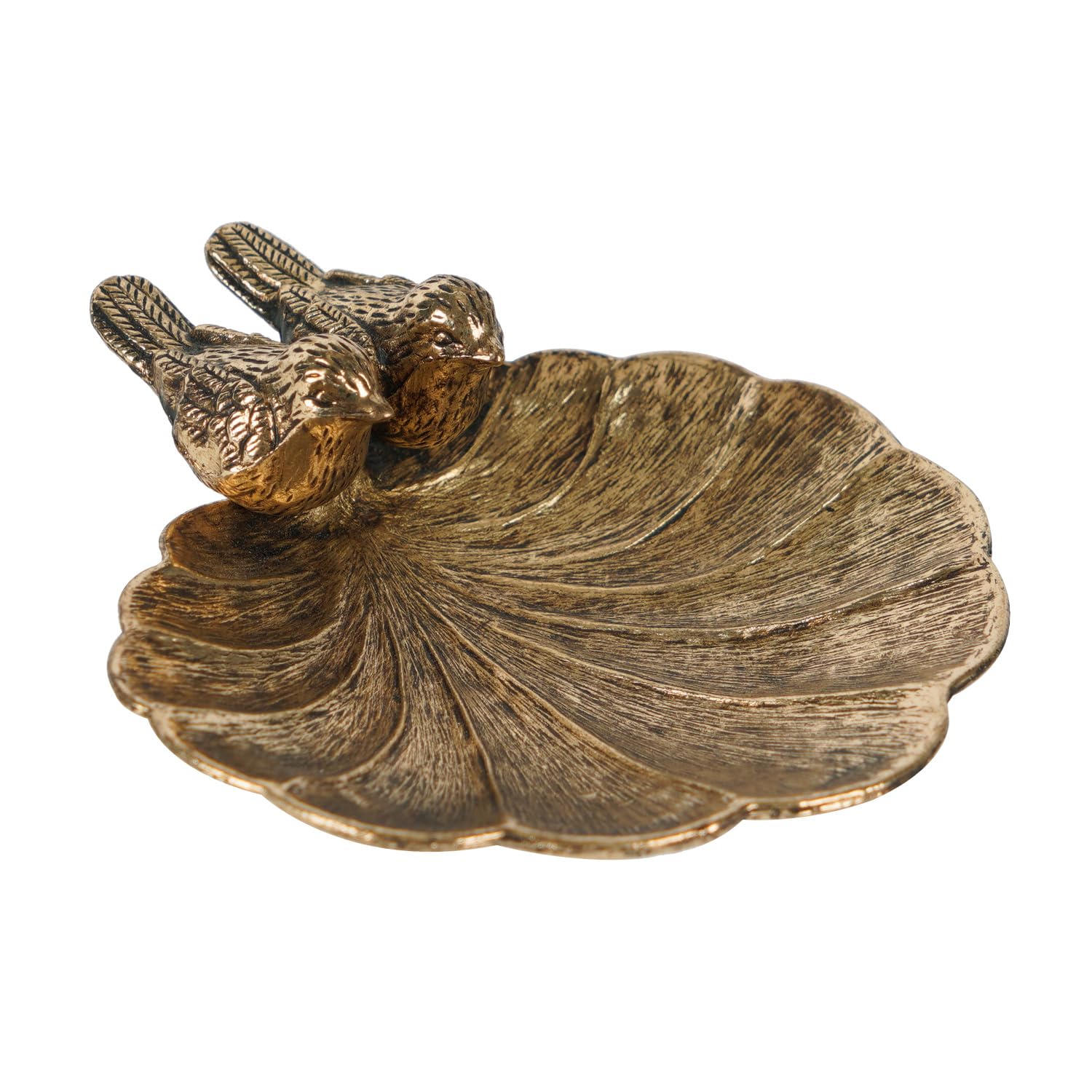 NIKKY HOME Ring Holder Bird Jewelry Dish Vintage Trinket Tray Decorative Shabby Chic Display Organizer Plate Bowl for Necklace Earring Bracelet Ring