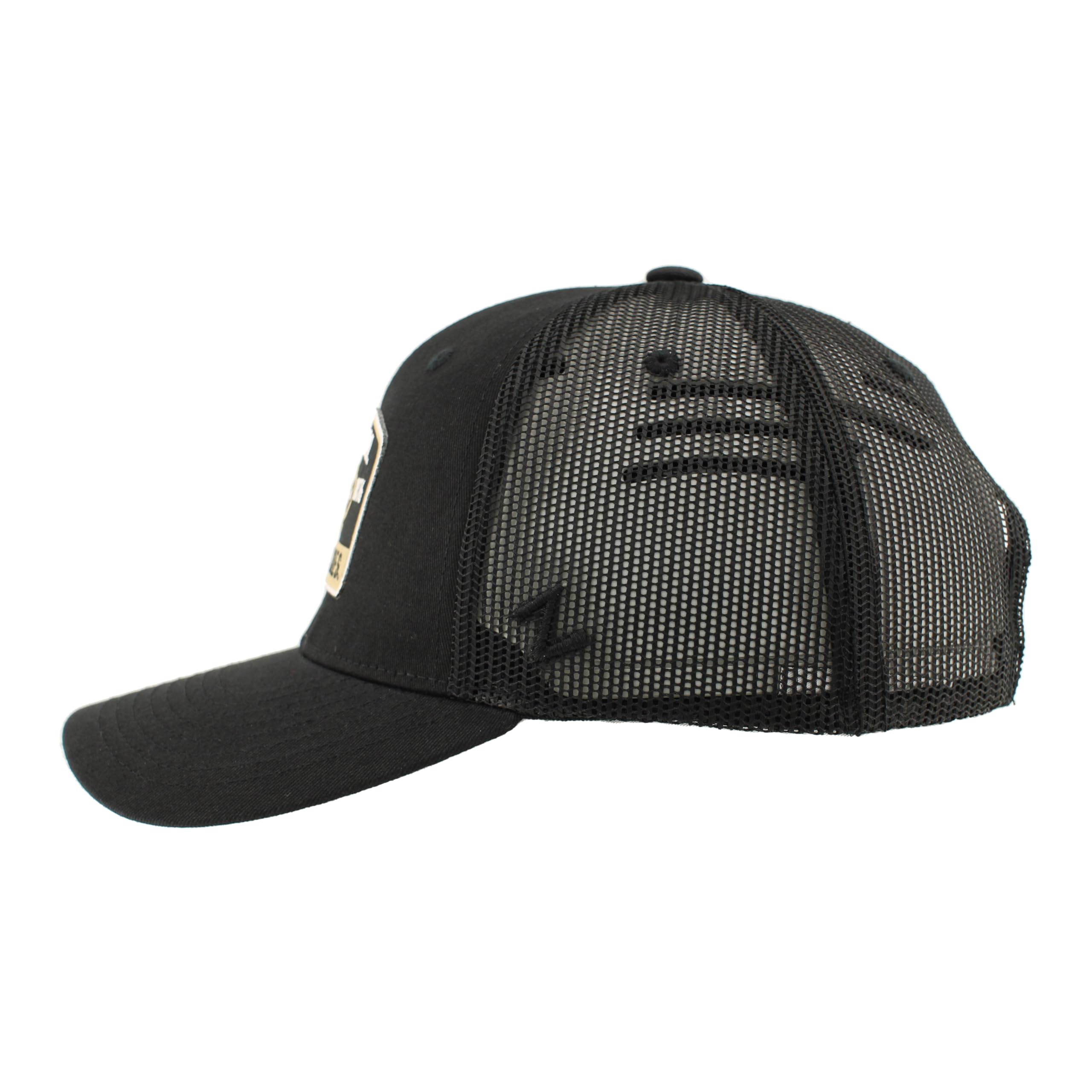 ZHATS NCAA Officially Licensed Snapback Hat Big Rig Patch Black Switchback - Gorro/Sombrero Unisex Adulto
