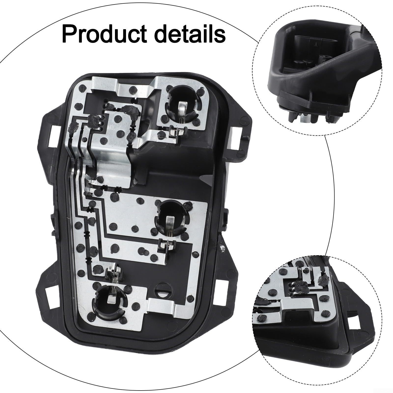 Pannello porta luce posteriore destro, per BMW Serie 1 F20 F21 LCI 2015-2020, ricambio ABS nero OE 63217424496