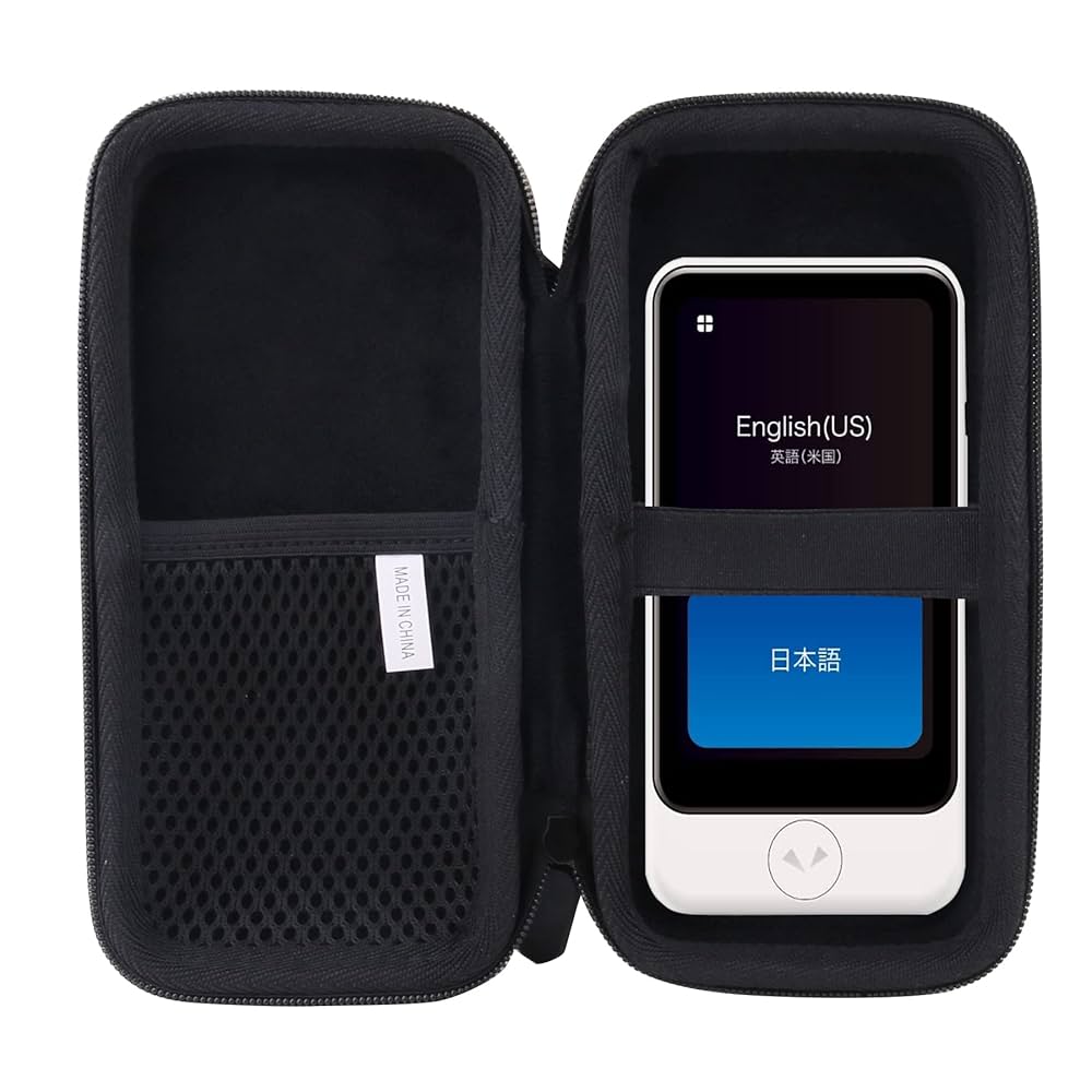 【美品】POCKETALK S Plus ポケトークSプラス 翻訳機 専用ケース Amazon | POCKETALK（ポケトーク）S Plus多言語対応音声翻訳機