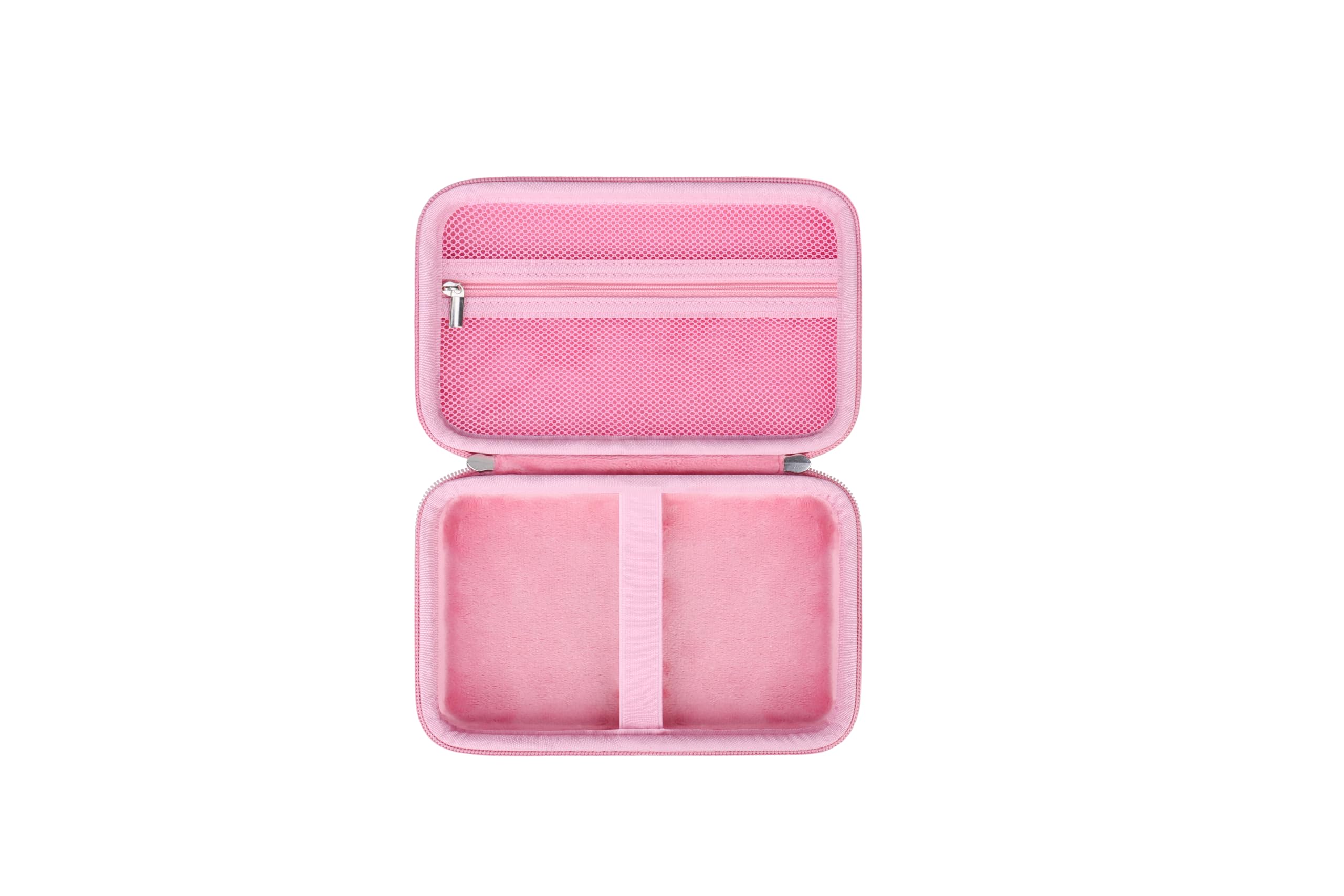 BOVKE Carrying Case Compatible with GiiKER Super Slide Puzzle Games, Super Slide Brain Teaser Puzzle Toys Holder with Space for Puzzle Pieces for Kids, Teens, Travel Games Birthday Gifts, Pink