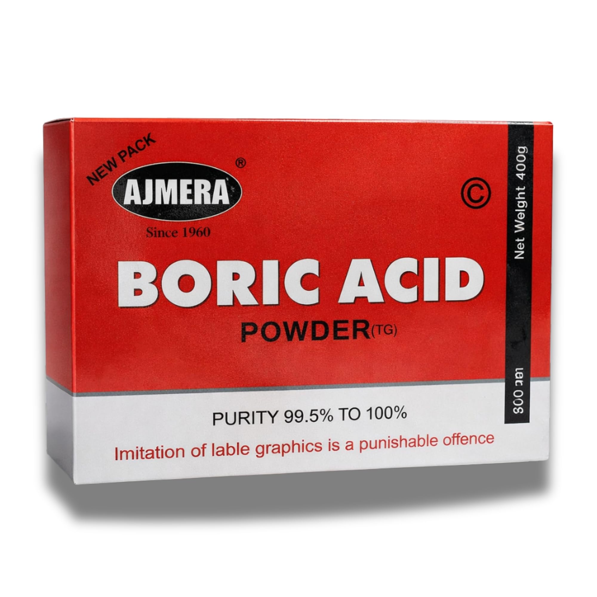 AJMERA PRODUCTS (INDIA) Boric Acid Powder , 400 g-picture-33