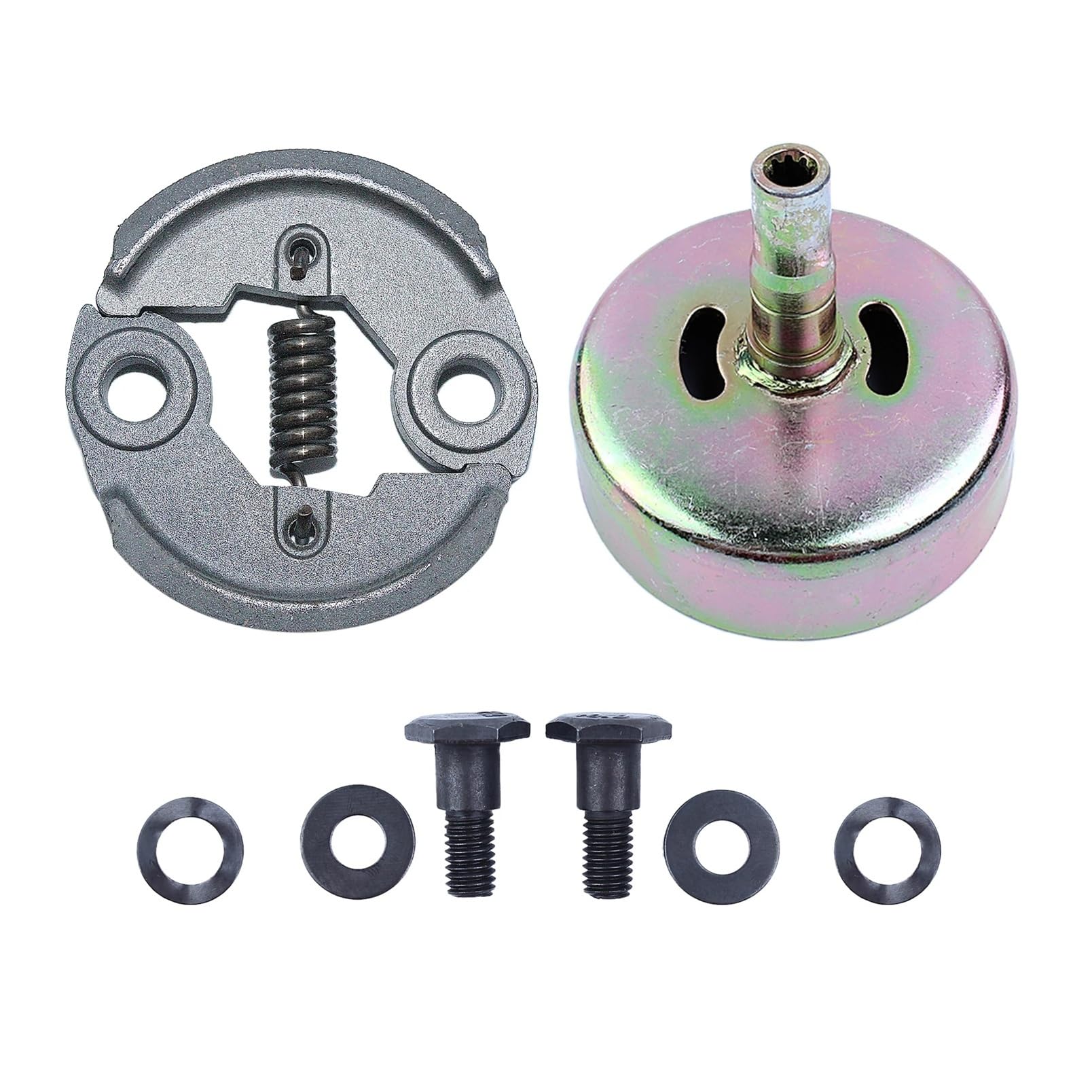 Kit de Embrague for desbrozadora de Motor pequeño GX31 GX35 de 1,3 HP, Piezas for césped 19611-Z0Z-000 30500-Z0Z-013