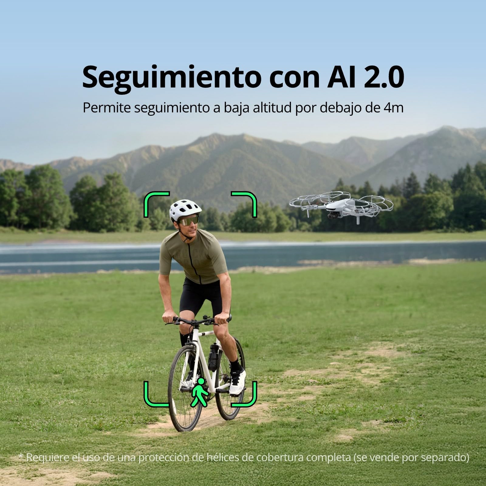 Potensic ATOM 3 Drones con Camara 4K Profesional, Vídeo HDR 4K/60fps, Foto 8K, Sensor 1/1,3”, 3 Baterías 120 min de Vuelo, 16 KM Transmisión, Seguimiento IA 2.0, Med-Tele, QuickShots, < 249g, Dron, C0