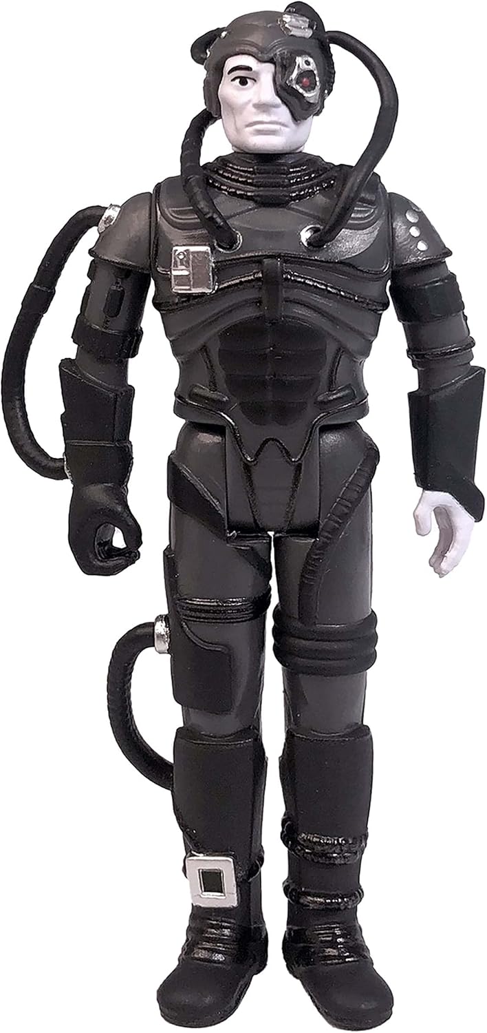 SUPER7 - Star Trek: The Next Generation ReAction Figure Wave 1 - Borg, Multicolor, Standard