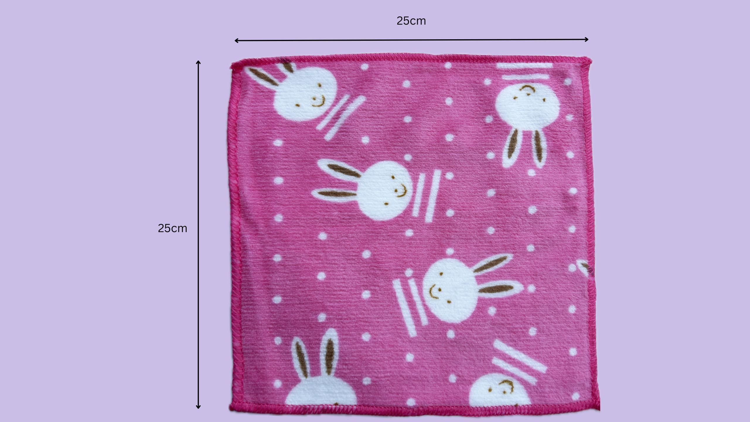 Gopika Soft Material Cartoon Pattern Handkerchiefs for Kids Available in Pack of 6 and 12 (6)