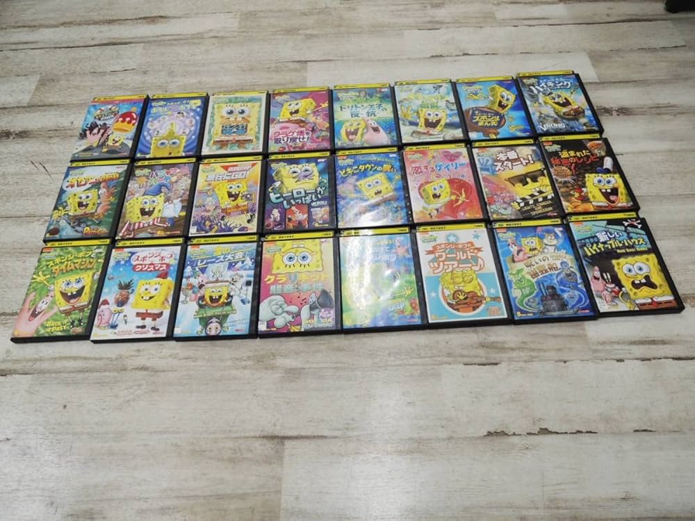 『スポンジ・ボブ シリーズ』計41巻セット レンタル使用済DVD スポンジ・ボブ シリーズ』計41巻セット レンタル使用済DVD