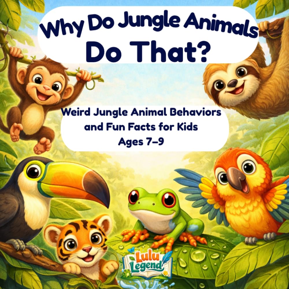 Why Do Jungle Animals Do That?: Weird Jungle Animal Behaviors and Fun Facts for Kids Ages 7–9 (Why Do Animals Do That?)
