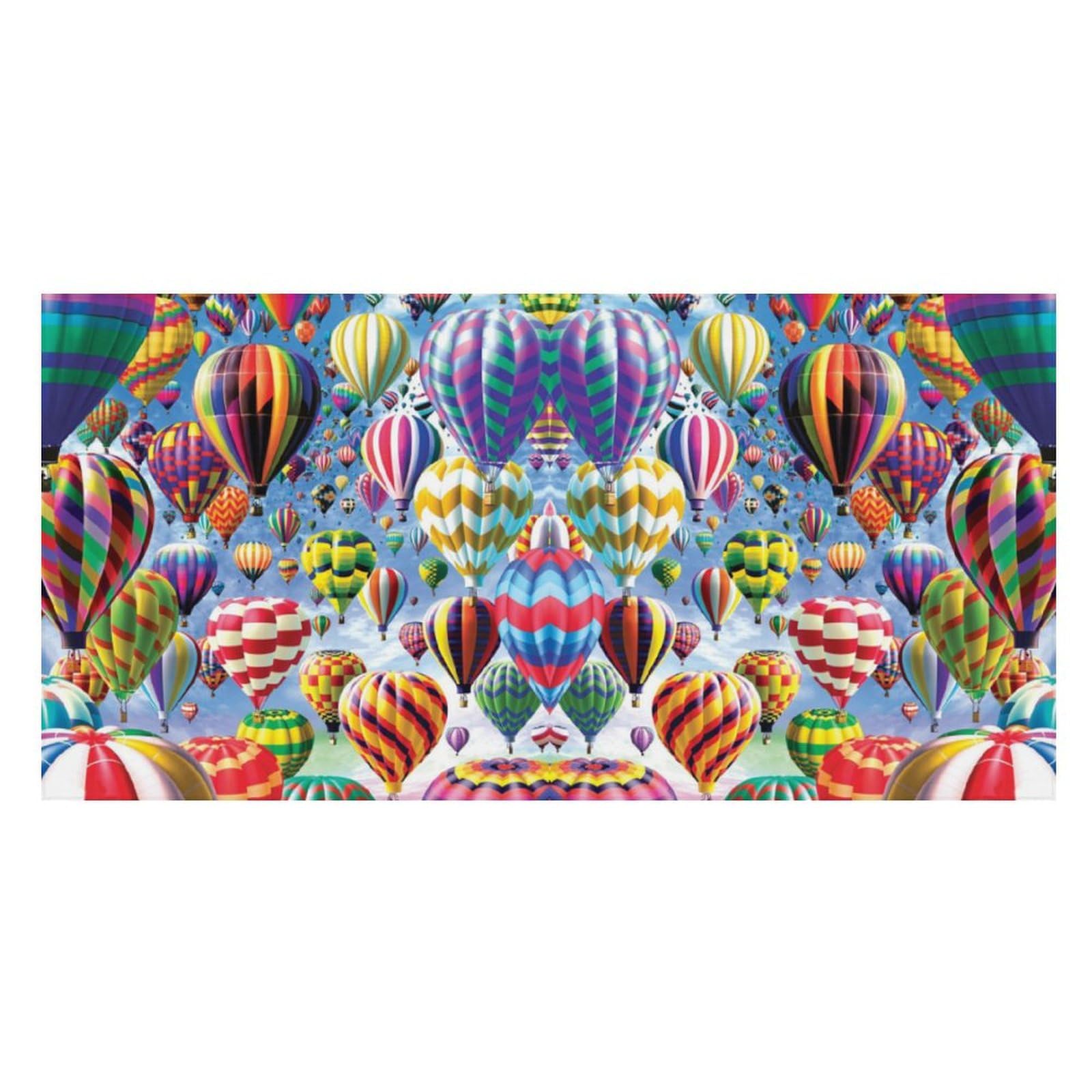 LWORZIIB Beach Towel, Hot Air Balloon Sky Bath Towel, Pool Towel Great for Gym Swimming 80 X 160cm