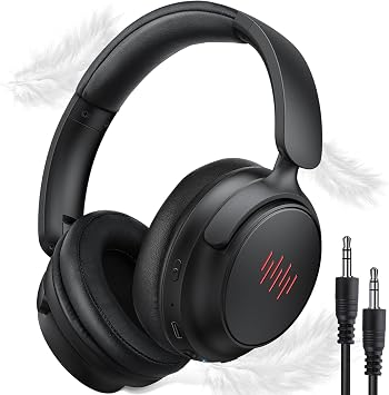 ANC Wireless Headphones Over Head for iPhone 17 18 Pro Max Duo 16/Galaxy