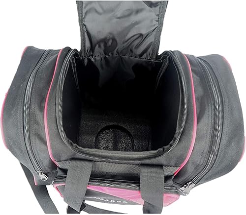 Miniatura 9 de Bolsa de bolos para bola individual  Bolsa de mano de una sola bola con soporte acolchado para bolas  Se adapta a un solo par de zapatos de bolos