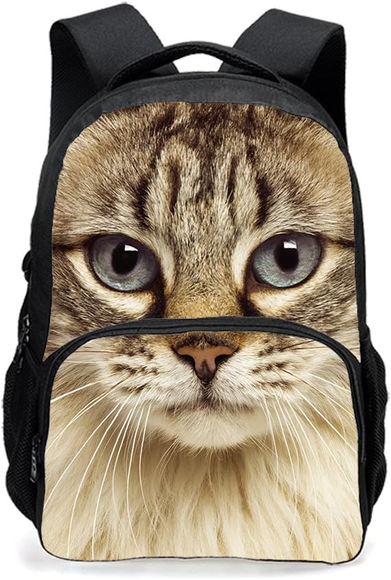 backpack for teens, Large Capacity 3D Printed Kids School Backpack Cool Bookbag