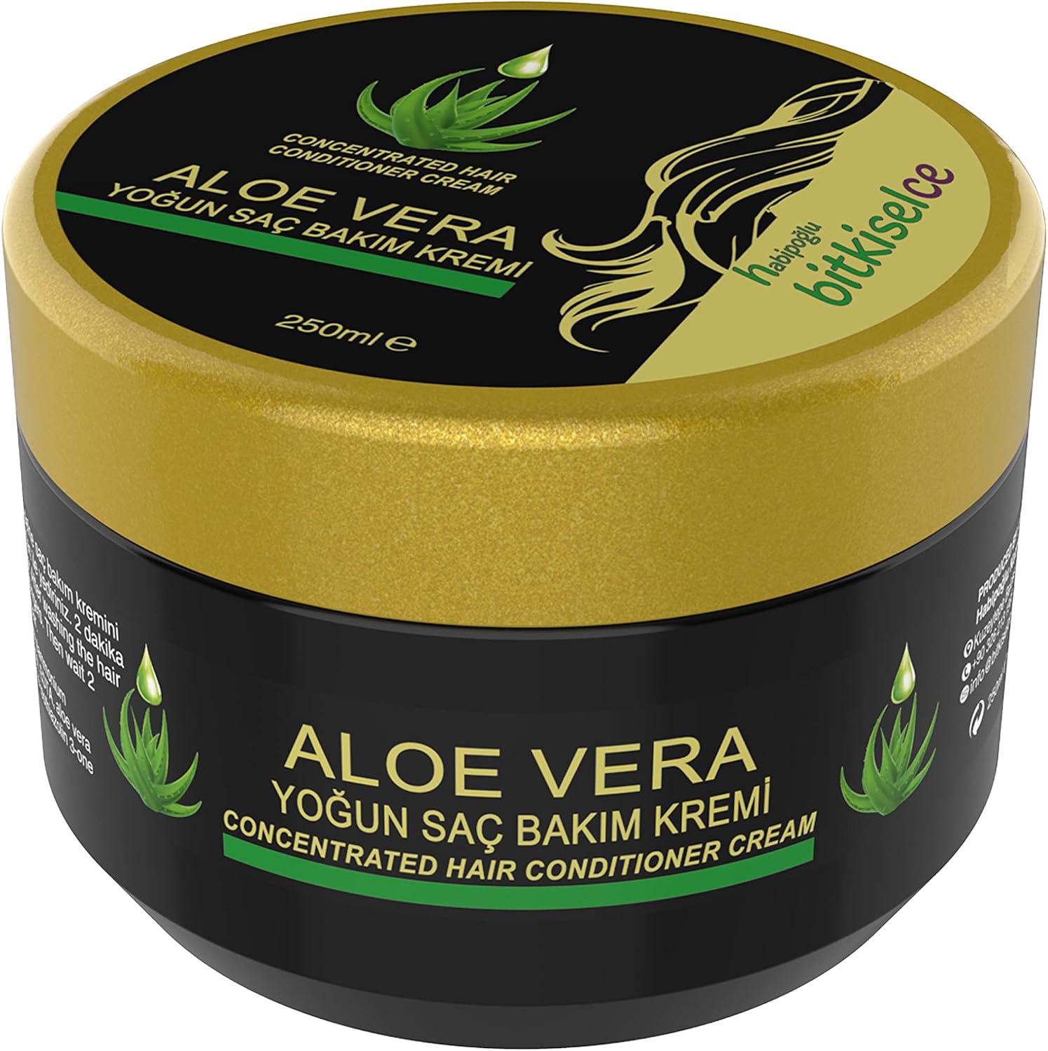 Aloe Vera Yoğun Saç Bakım Kremi (Maske)