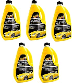 Meguiars G17748 Ultimate iZaMi Wash and Wax, 48 Ounce (5 Pack)