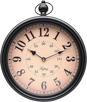 Large Round Metal Antique Wall Clocks photo Large Round Metal Antique Wall Clocks