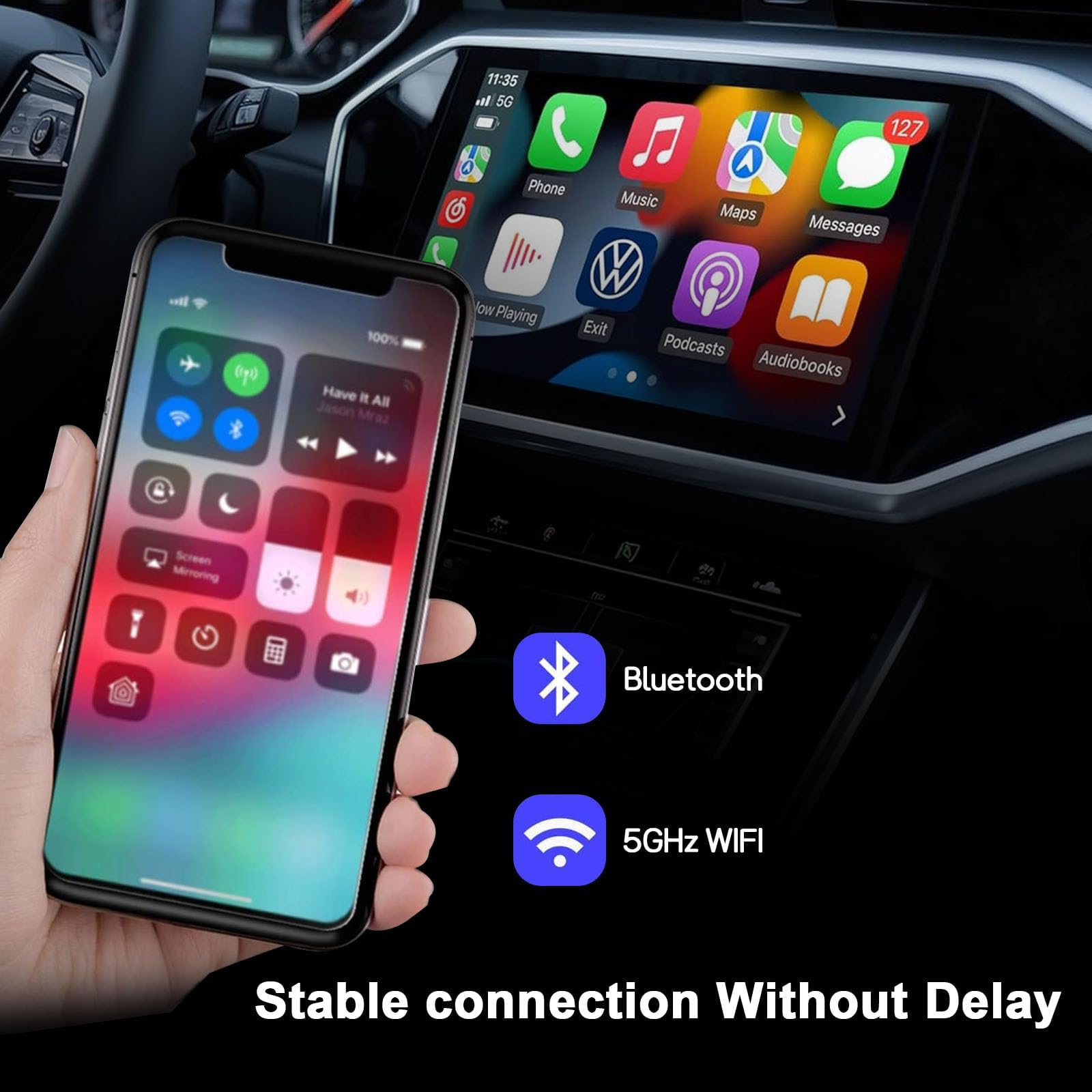 Adaptador CarPlay Inalámbrico para BMW 7 Series G11/G12 2016-2022