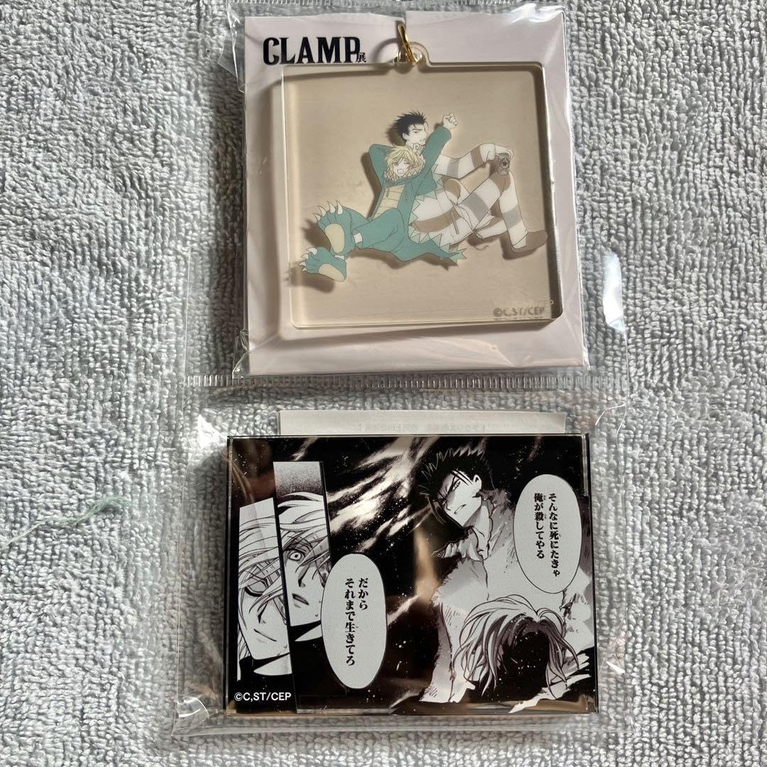 CLAMP展ツバサ＊黒鋼ファイ＊アクスタ＊アクキー＊コマプレート＊3