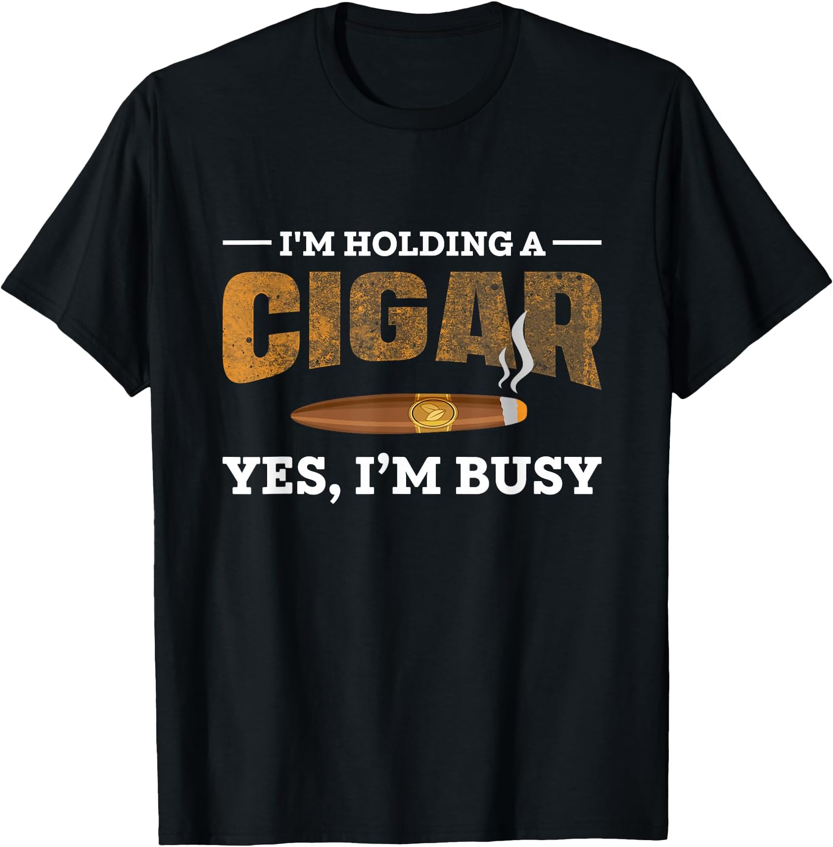 Cigar Smoking Shirt Men Gifts for Cigar Lovers T-Shirt
