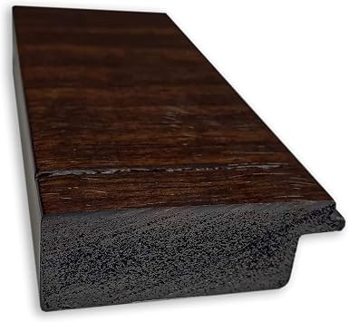 Amanti Art Brown Bathroom Mirror for Over Sink, 27x39 Wildwood Brown Narrow Rectangle Vanity Mirror, Large Country Rustic Frame, Hangs Horizonally and Vertically, Bathroom Wall Decor, Beveled Edge