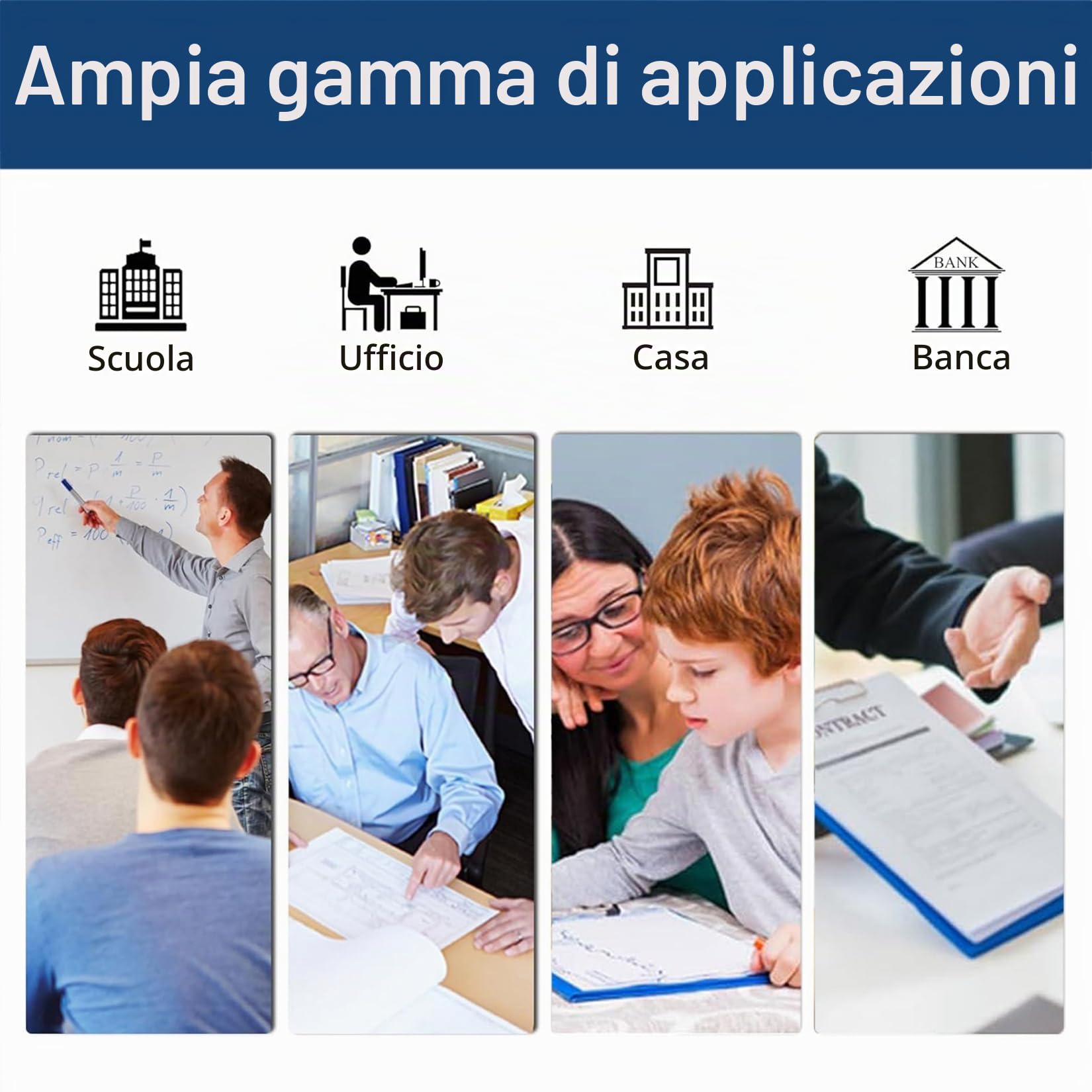ULUCAN Cartuccia Toner Compatibile Senza Chip per Xerox C230 C235 Cartuccia Toner Ad Alta capacità A 4 Colori Sostituzione per Xerox C230 C235, Accessori per Stampanti,4 Colors-4 Pack