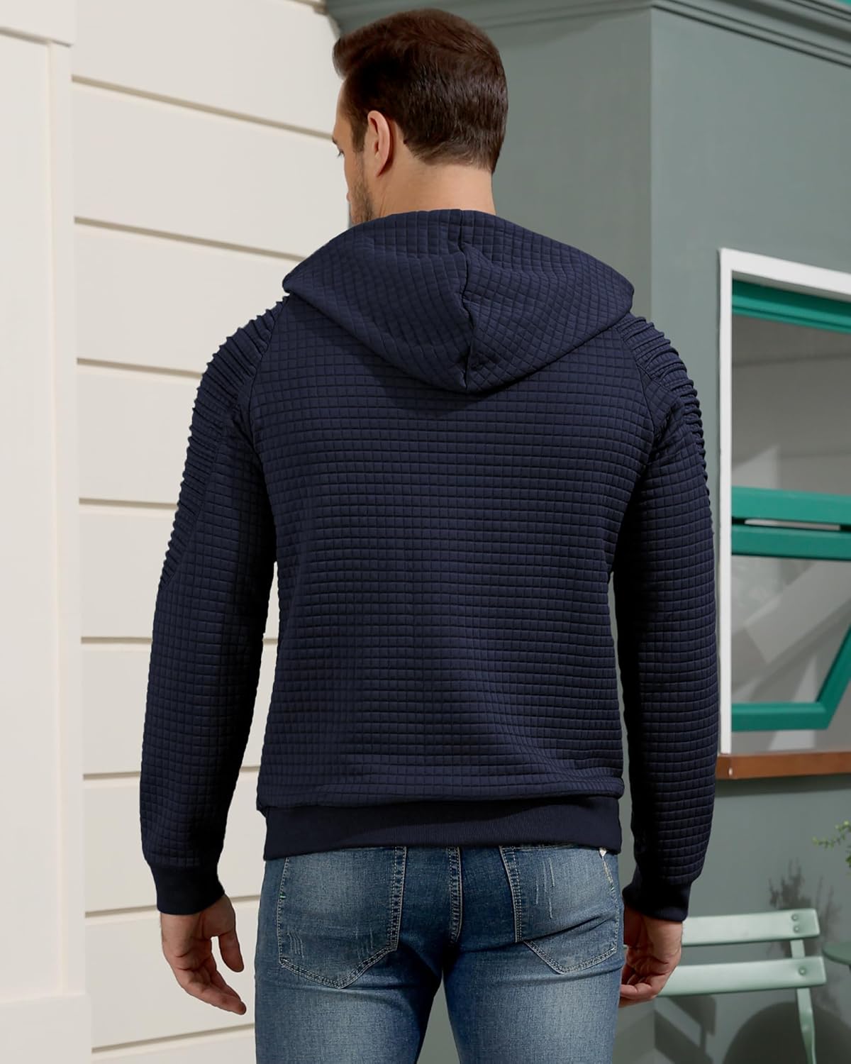 Aiyino Men's Long Sleeve Hoodies Pullover - Image 6