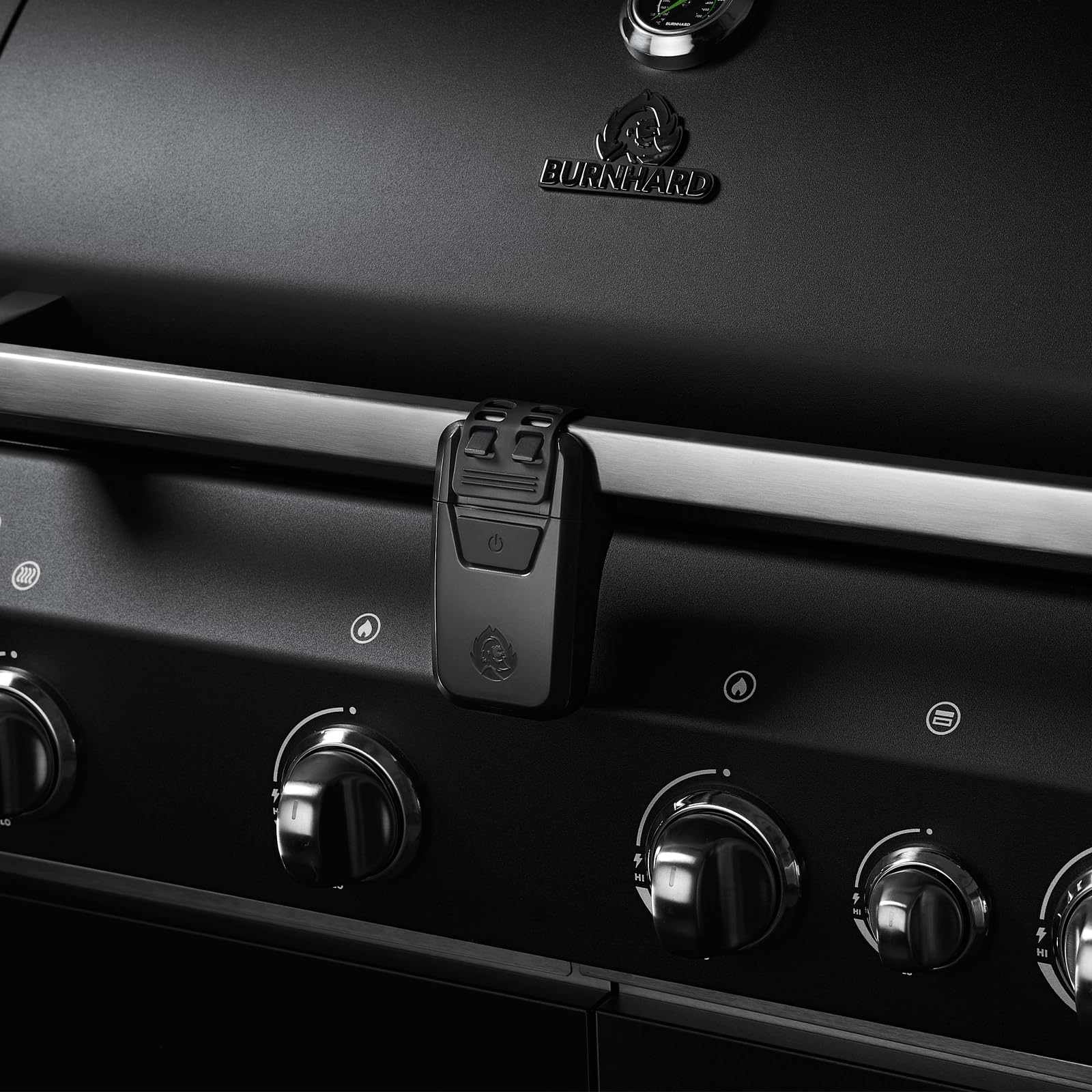 BURNHARD® LED-Grilllicht, magnetische Grillbeleuchtung, Grilllampe, Helligkeit: 120 Lumen, stromsparender Neigungssensor, akkubetriebene Lampe, Fast-Charging-Funktion, bis 69 Stunden Leuchtdauer