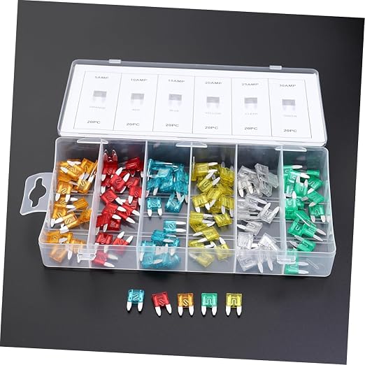 Set de 120 fusibles para autos JECOMPRIS miniatura 8
