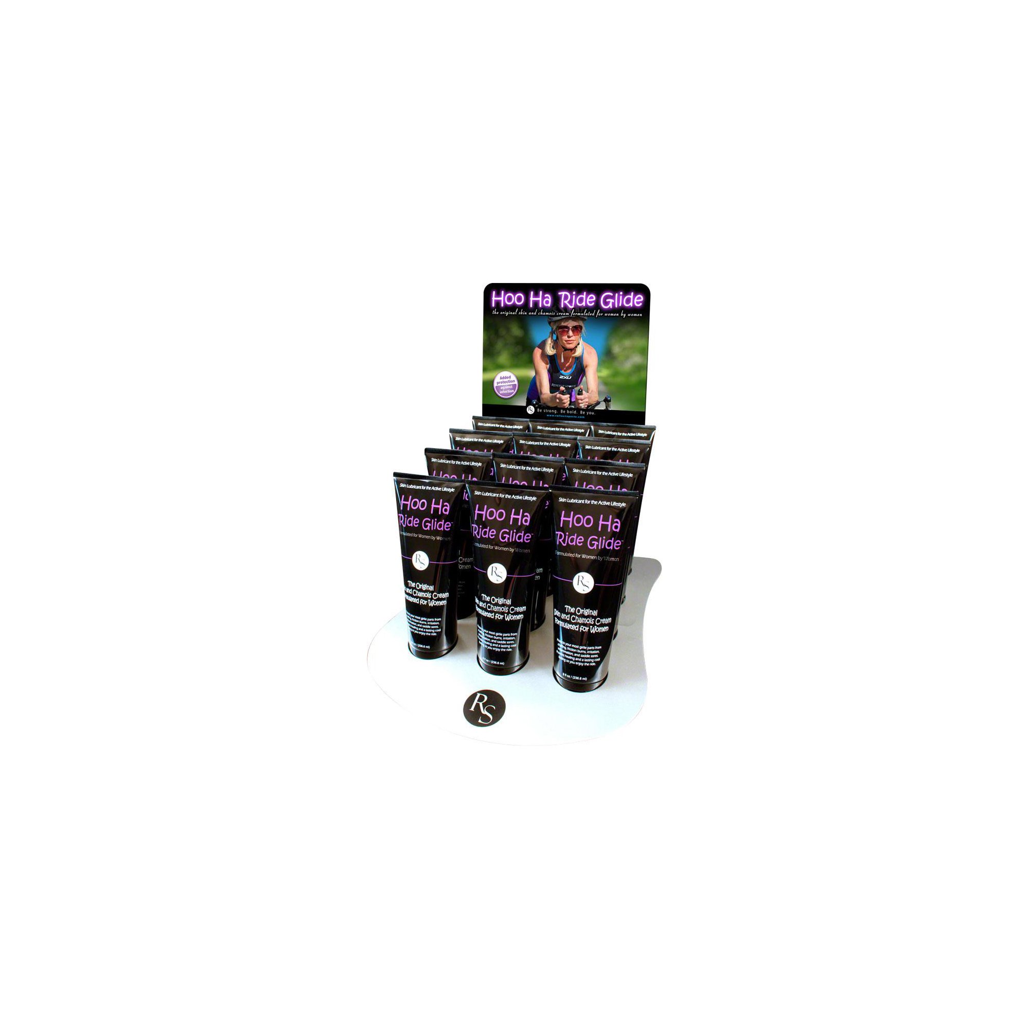Reflect Sports Hoo Ha Ride Glide: 8oz (236.6ml) Tube, POP Box of 12