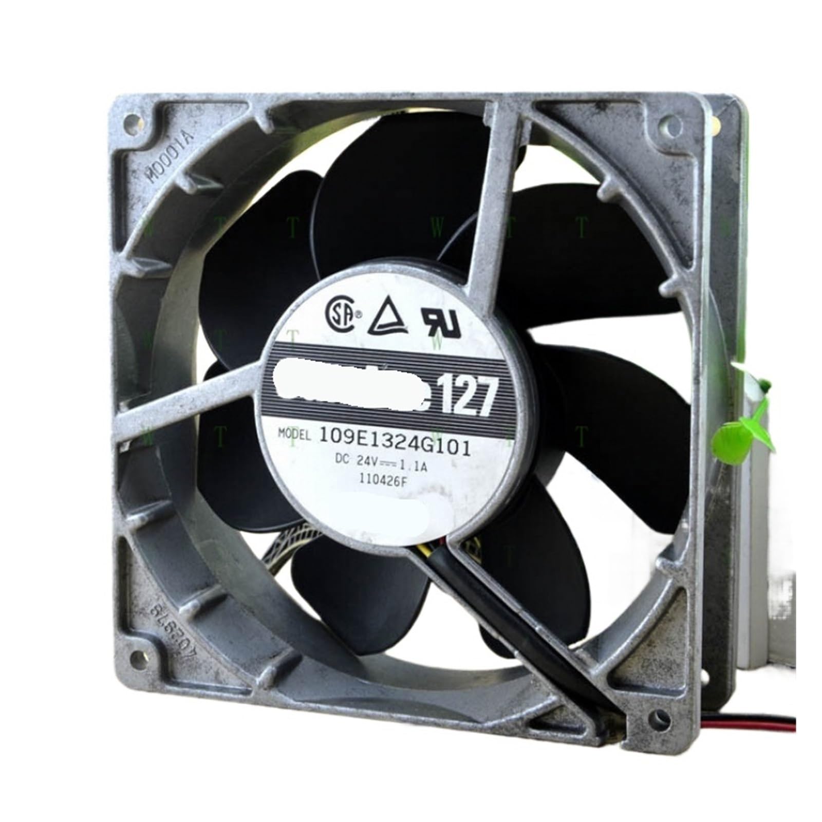 YMUGUEGH 109E1324G101 DC24V 1.1A three wire 12.7cm cooling fan