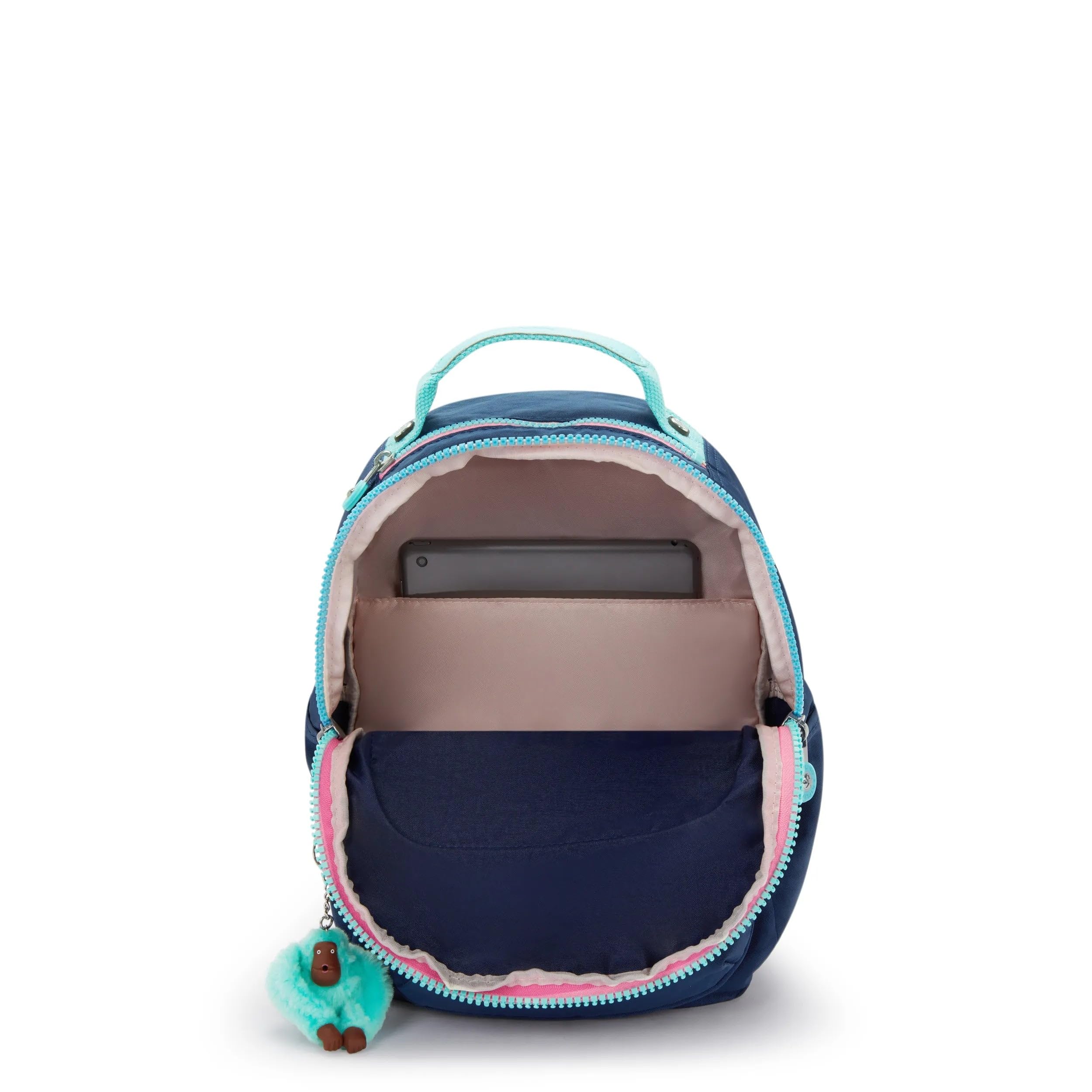 Kipling Mochila Seoul S BTS para mujer, Resort Navy, 10''L x 13.75''H x 6.25''D, Kipling Mochila Seoul S Bts para mujer