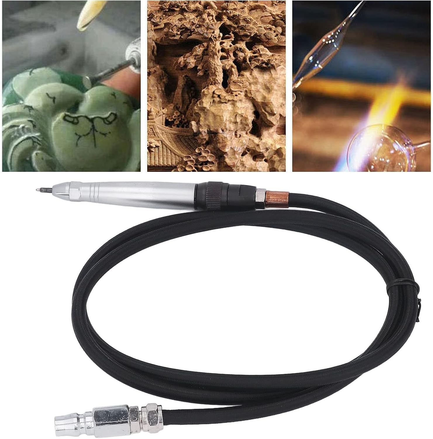 Stylo de gravure à ultrasons 38000 tr/min for métal verre plastique bois