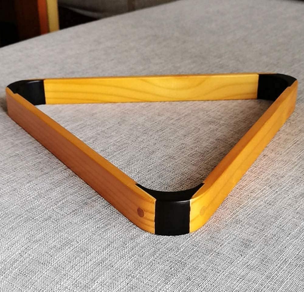Billiard Balls Set Wooden Billiard Ball Triangle Rack Pool Table Triangle and Rhombus Ball Holder Billiards Sporting Goods Accessories
